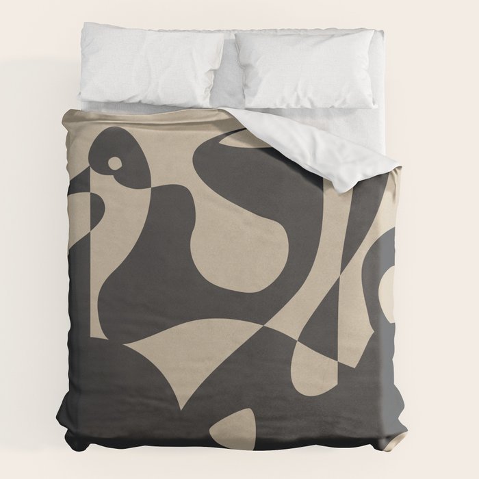 Abstract Pair Duvet Cover Gallery Image 2