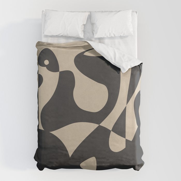 Abstract Pair Duvet Cover Gallery Image 1