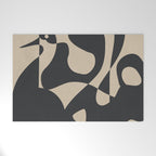 Abstract Pair Welcome Mat Gallery Image 1