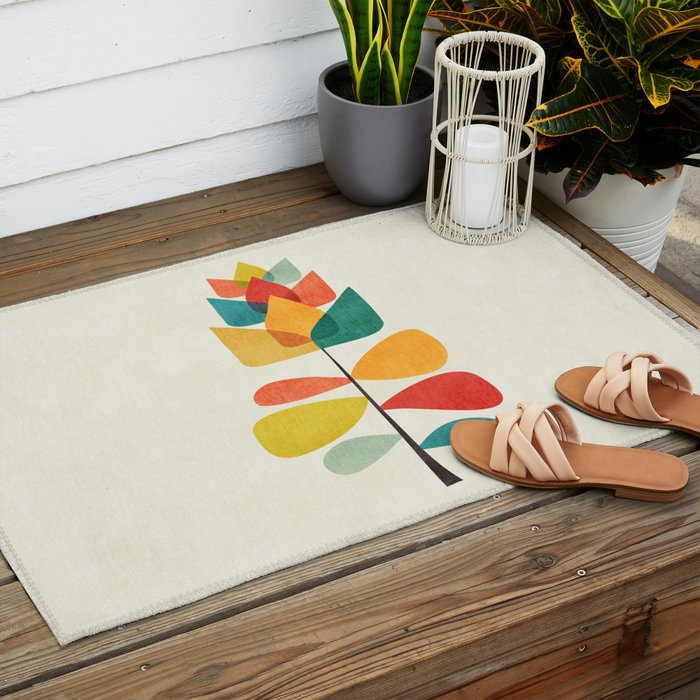 Spring Time Memory Outdoor Rug Gallery Image 2