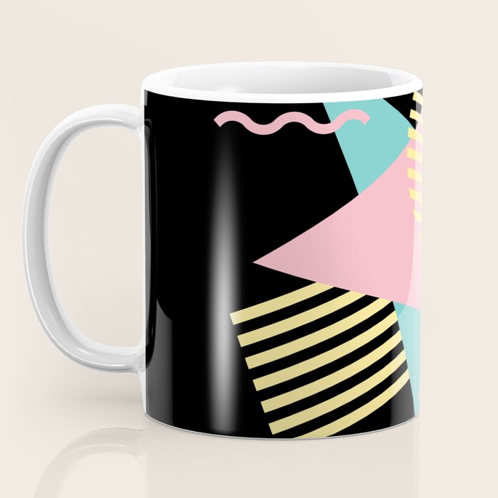Memphis Pattern 28 / 80s - 90s Retro Coffee Mug Gallery Image 3