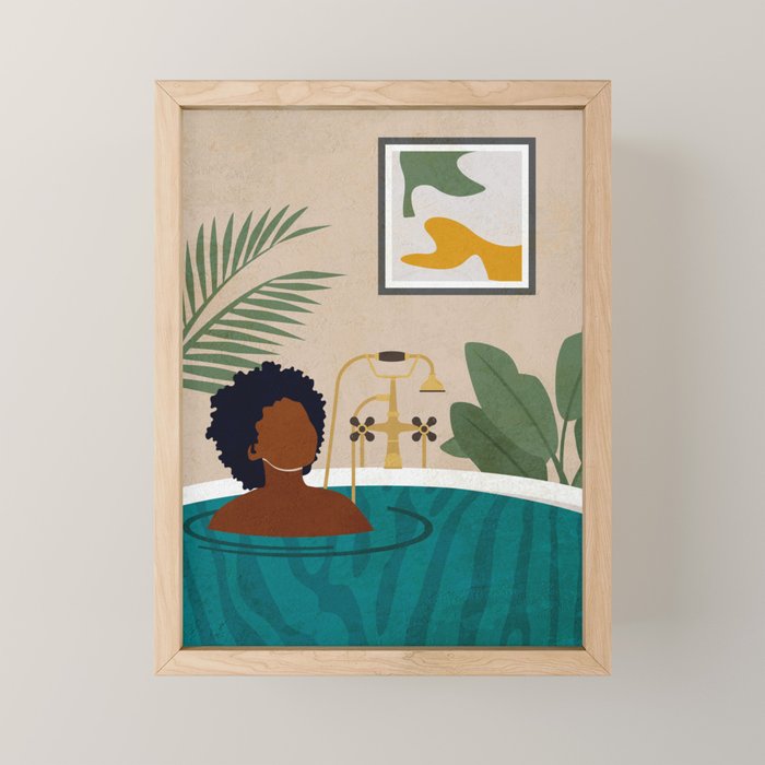 Stay Home No. 2 Mini Art Print Gallery Image 1