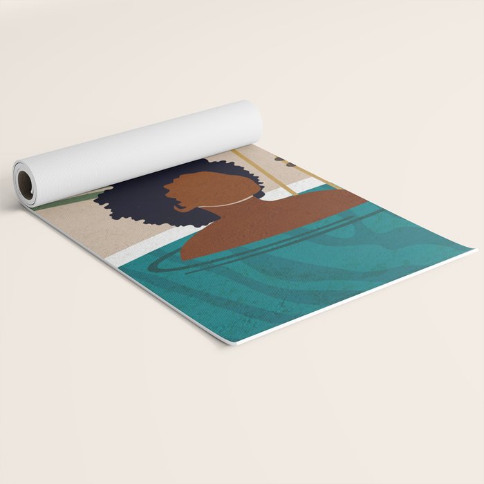 Stay Home No. 2 Yoga Mat Gallery Image 2