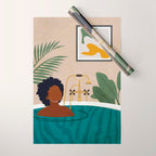 Stay Home No. 2 Wrapping Paper Gallery Image 1