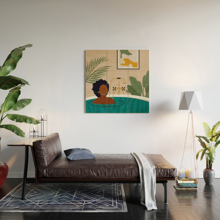 Stay Home No. 2 Wood Wall Art Gallery Image 2