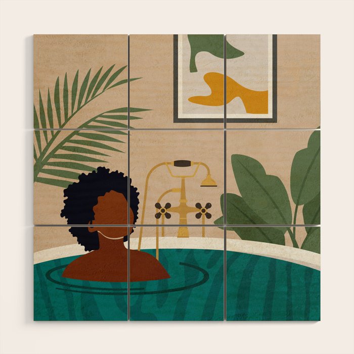 Stay Home No. 2 Wood Wall Art Gallery Image 1