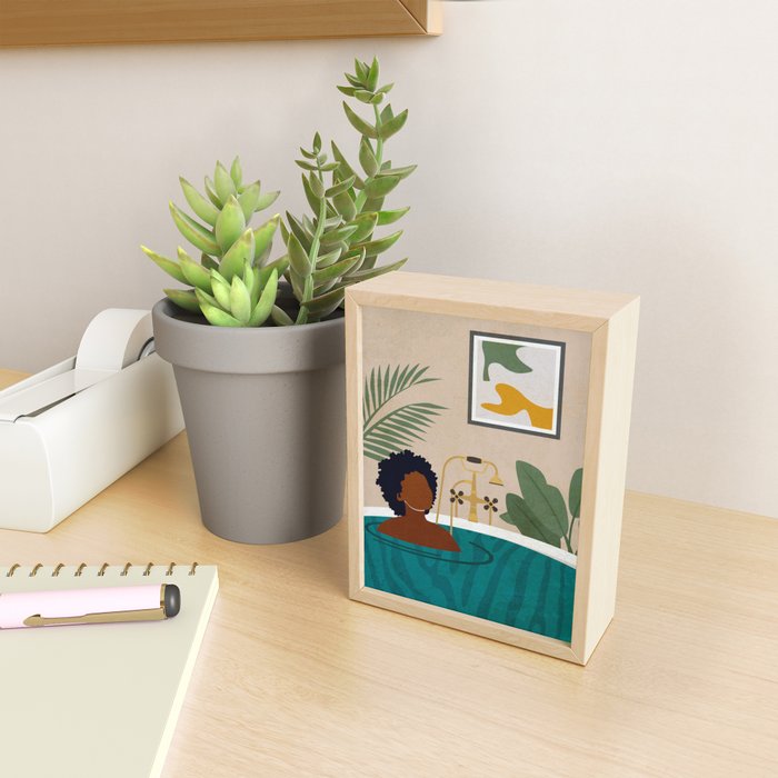 Stay Home No. 2 Mini Art Print Gallery Image 2