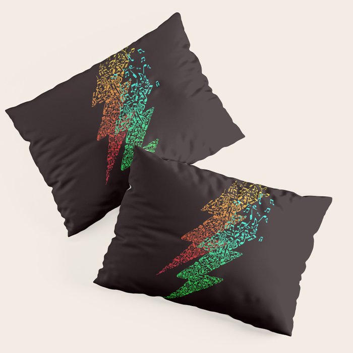 Electro music Pillow Sham Gallery Image 3