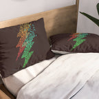 Electro music Pillow Sham Gallery Image 2