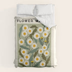 Flower Market No. 1 Duvet Cover Gallery Image 6