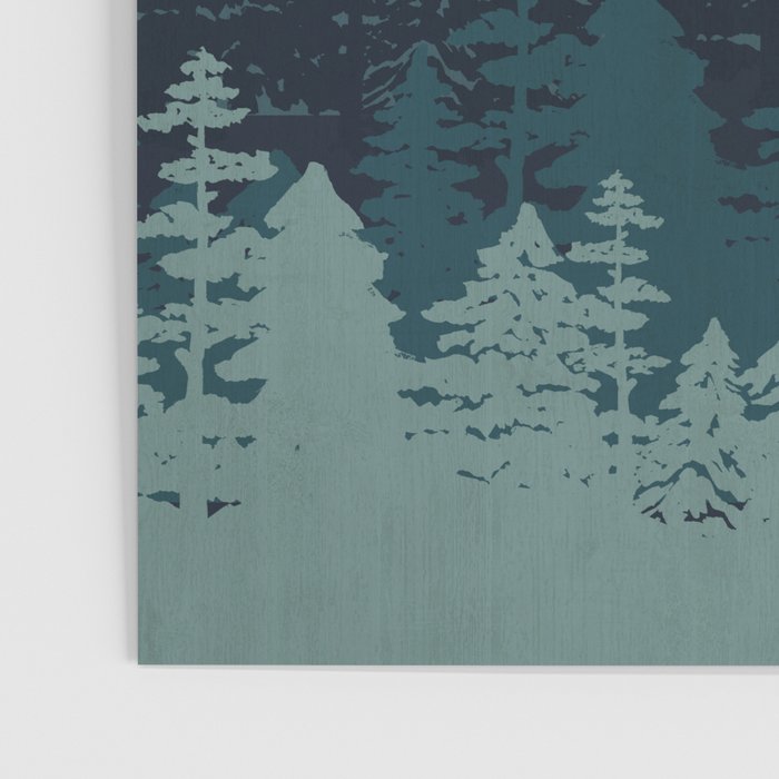 Mountain Range, Blue Mountains, Forest, Nature, Silhouette, National Park Poster Gallery Image 3