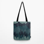 Mountain Range, Blue Mountains, Forest, Nature, Silhouette, National Park Tote Bag Gallery Image 2