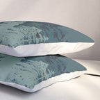 Mountain Range, Blue Mountains, Forest, Nature, Silhouette, National Park Pillow Sham Gallery Image 3