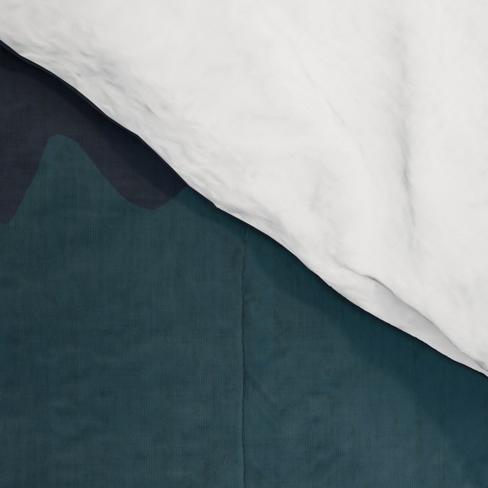 Mountain Range, Blue Mountains, Forest, Nature, Silhouette, National Park Comforter Gallery Image 4