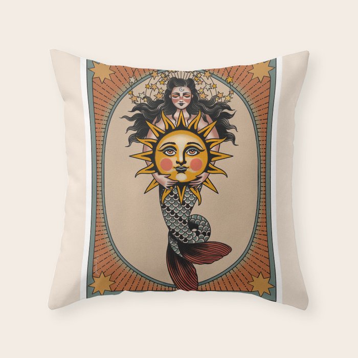 The Sun Throw Pillow Gallery Image 6