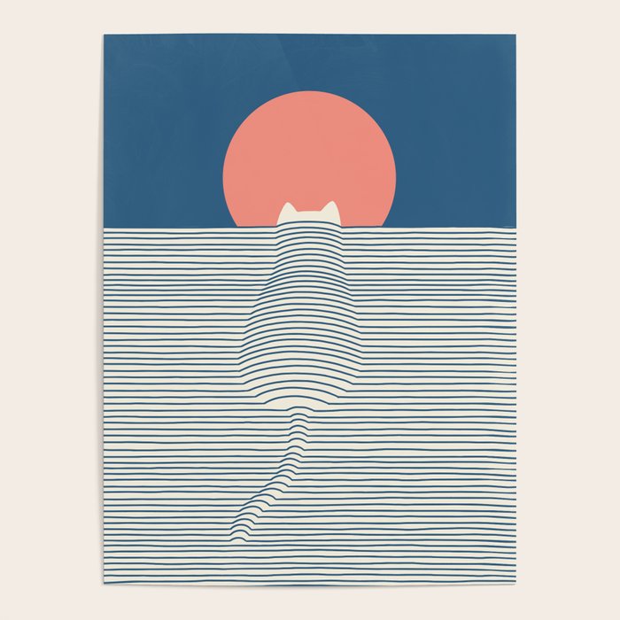 Cat Landscape 77 Poster Gallery Image 4