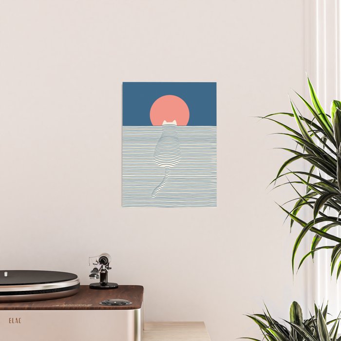 Cat Landscape 77 Poster Gallery Image 2