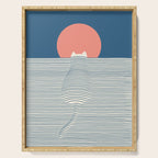 Cat Landscape 77 Serving Tray Gallery Image 1
