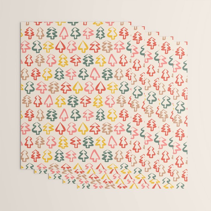 Christmas Trees Wrapping Paper Gallery Image 3