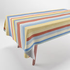 Classic Stripes VIII - 70s Summer Tablecloth Gallery Image 1