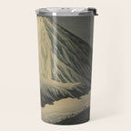 Shotei Takahashi Four Seasons of Mount Fuji Near Omuro Kawase Hasui Japanese Woodblock Print Travel Mug Gallery Image 2
