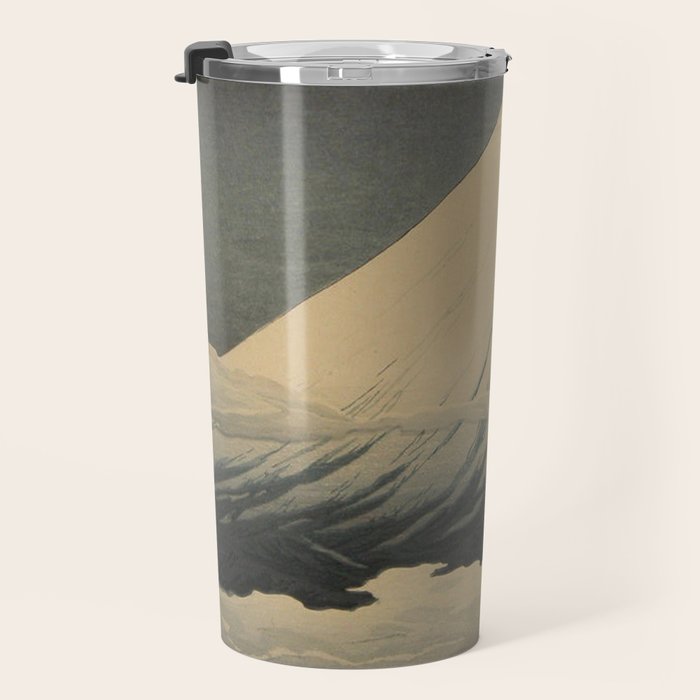 Shotei Takahashi Four Seasons of Mount Fuji Near Omuro Kawase Hasui Japanese Woodblock Print Travel Mug Gallery Image 3