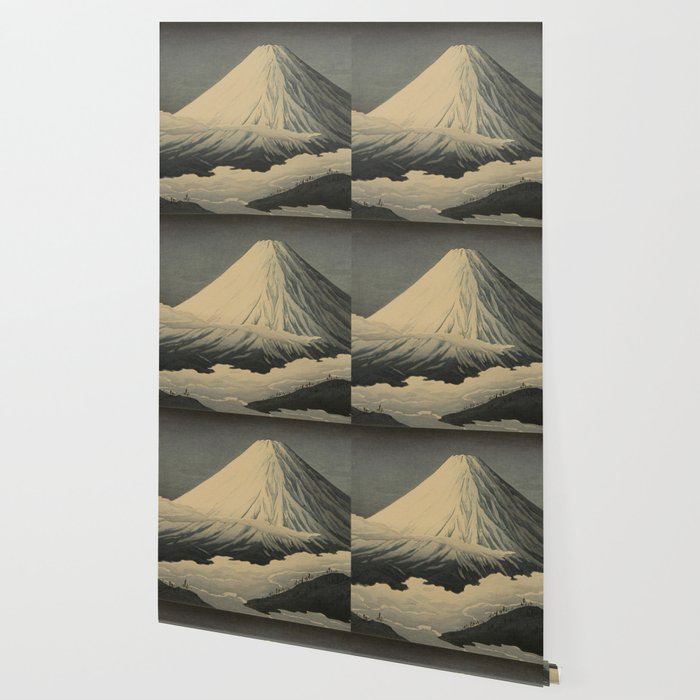 Shotei Takahashi Four Seasons of Mount Fuji Near Omuro Kawase Hasui Japanese Woodblock Print Wallpaper Gallery Image 2