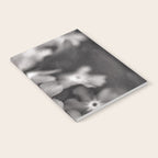 Black and White Botanical Flower Study 1 Notebook Gallery Image 2