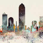 indianapolis indiana skyline Coffee Mug Gallery Image 2