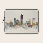 indianapolis indiana skyline Laptop Sleeve Gallery Image 1