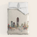 indianapolis indiana skyline Comforter Gallery Image 6