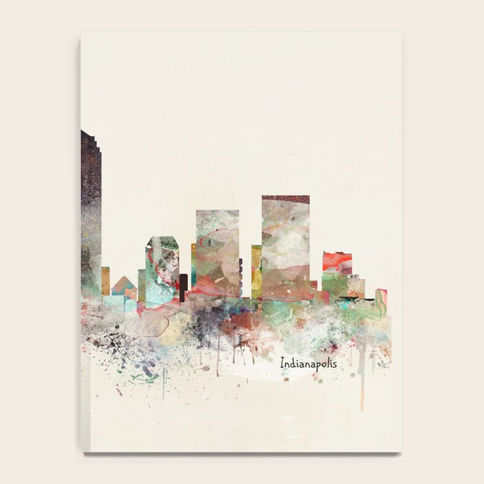 indianapolis indiana skyline Notebook Gallery Image 4
