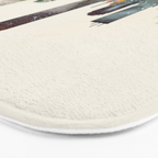 indianapolis indiana skyline Bath Mat Gallery Image 3