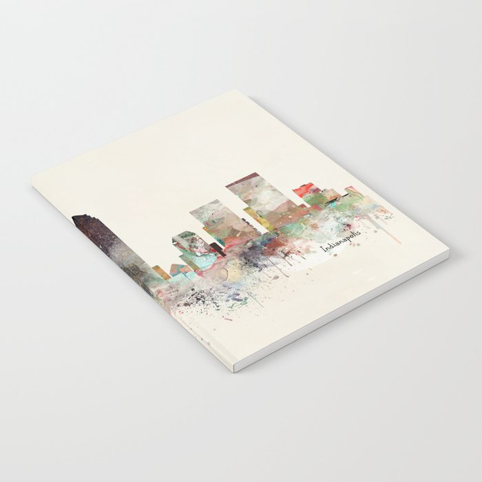 indianapolis indiana skyline Notebook Gallery Image 2