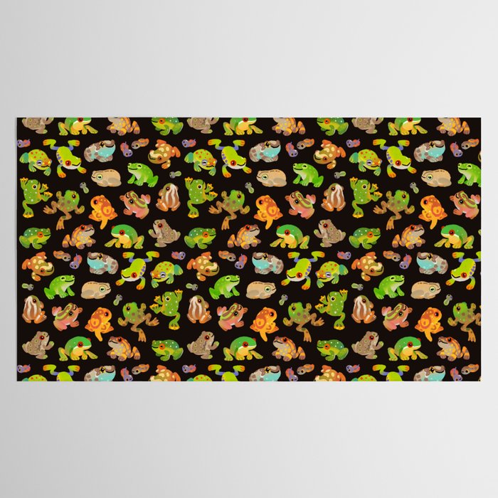 Tree frog - dark Tablecloth Gallery Image 2
