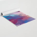 New Beginnings In Full Color | Abstract Texture Color Design Yoga Mat Gallery Image 2