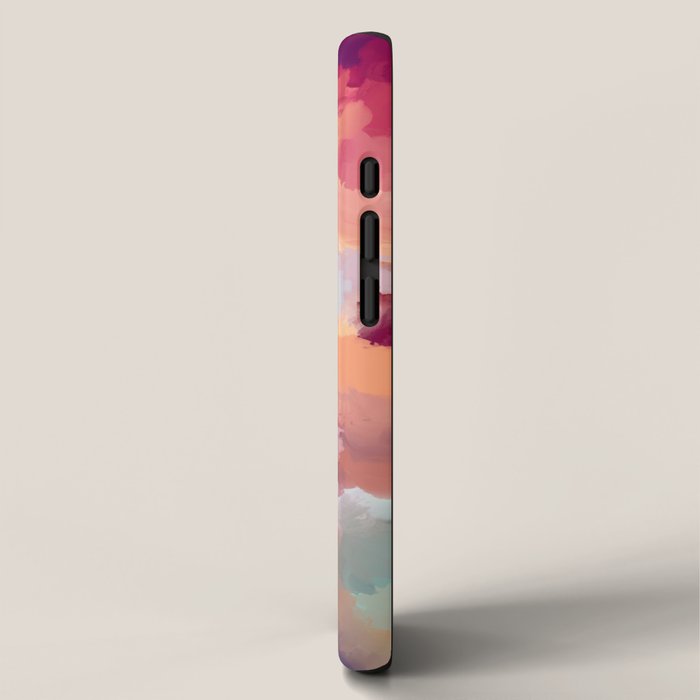 New Beginnings In Full Color | Abstract Texture Color Design iPhone Case Gallery Image 2