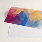 New Beginnings In Full Color | Abstract Texture Color Design Wrapping Paper Gallery Image 2