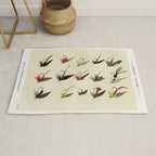 Trout Fly Fishing Rug Gallery Image 1