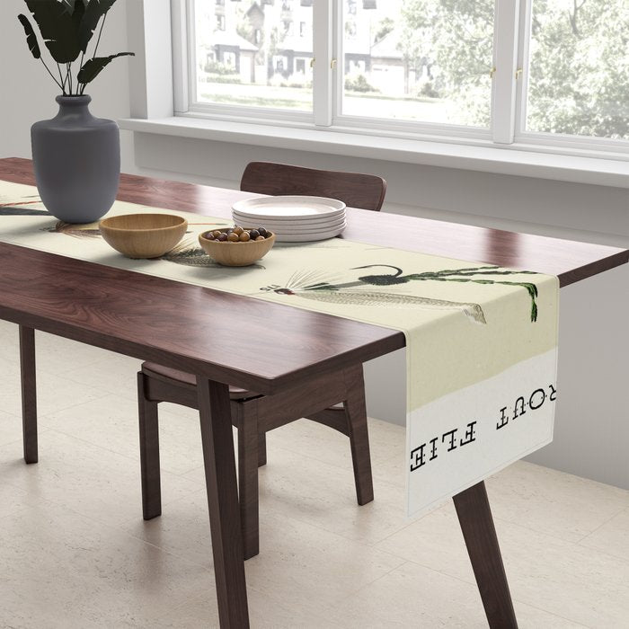Trout Fly Fishing Table Runner Gallery Image 2