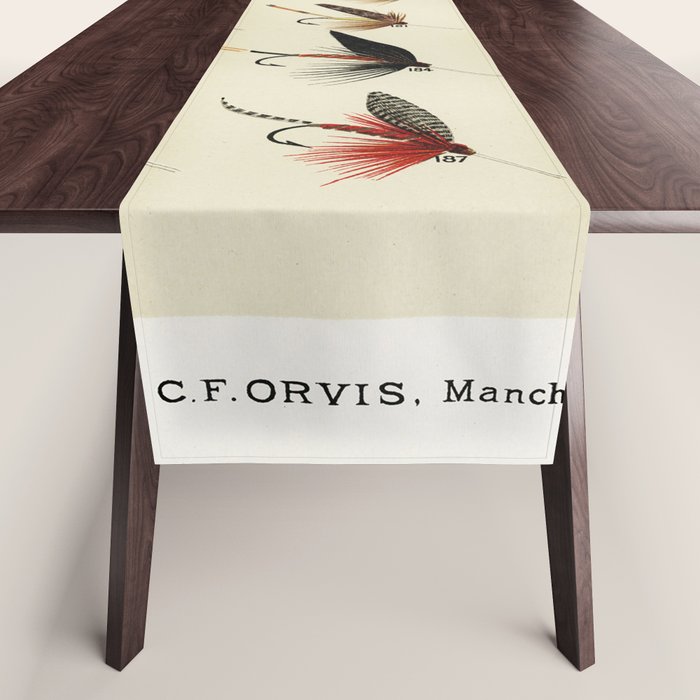 Trout Fly Fishing Table Runner Gallery Image 1