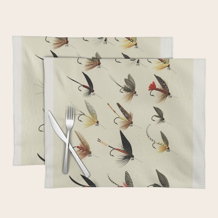 Trout Fly Fishing Placemat Gallery Image 1