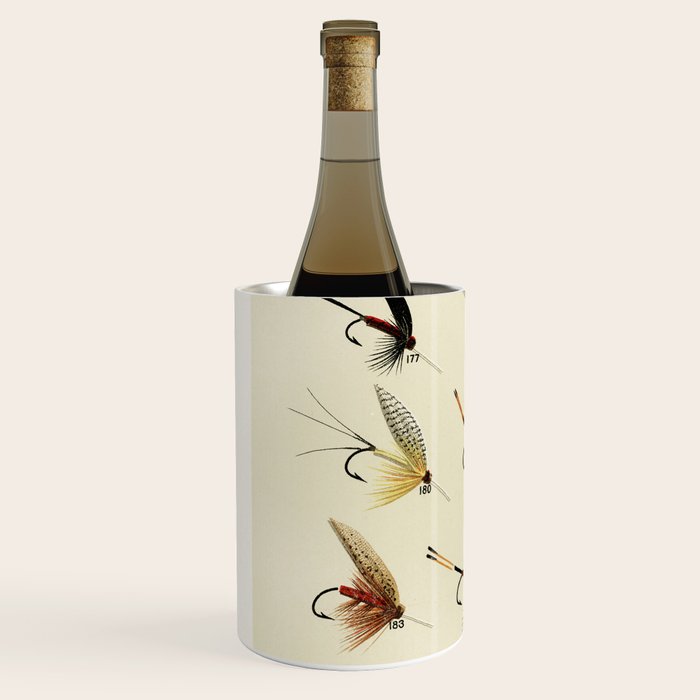 Trout Fly Fishing Wine Chiller Gallery Image 2