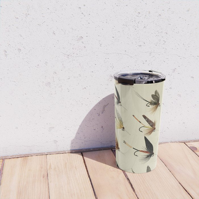 Trout Fly Fishing Travel Mug Gallery Image 4