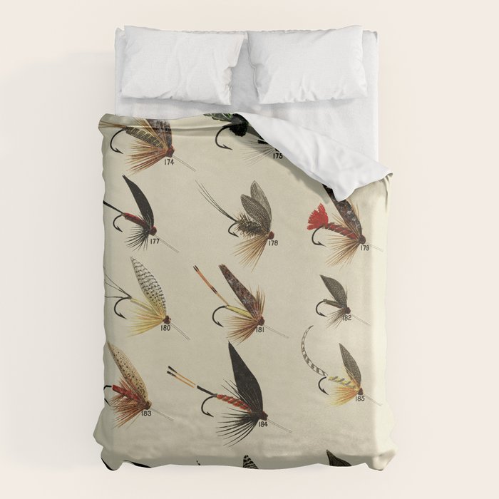 Trout Fly Fishing Duvet Cover Gallery Image 1