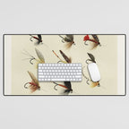 Trout Fly Fishing Desk Mat Gallery Image 1