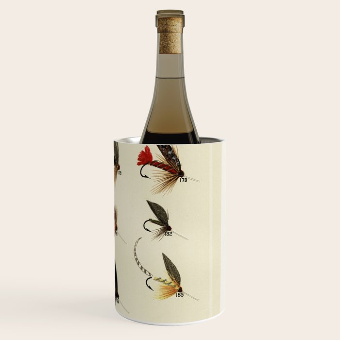 Trout Fly Fishing Wine Chiller Gallery Image 3