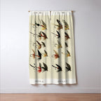 Trout Fly Fishing Window Curtain Gallery Image 3