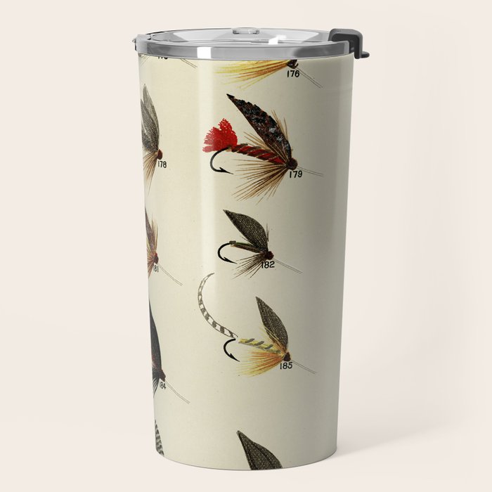 Trout Fly Fishing Travel Mug Gallery Image 2