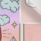 WINE READING (LIGHT) Wall Tapestry Gallery Image 3